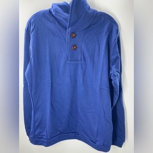 NWT Men’s casual shawl collar sweater long sleeve pullover